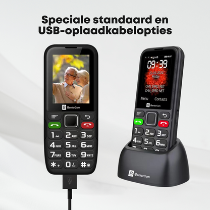 SeniorCom T2 Seniorentelefon 4G mit Notruftaste und Kamera